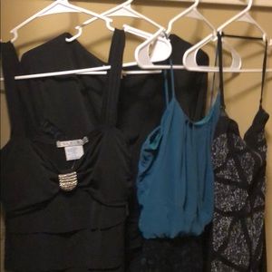 Lot of 4 Dresses THREE NWTS & ONE Worn Once M & 8